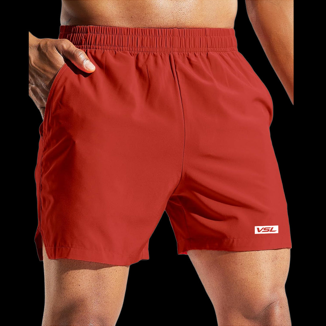 VSL Red 5 inch Vessel Shorts
