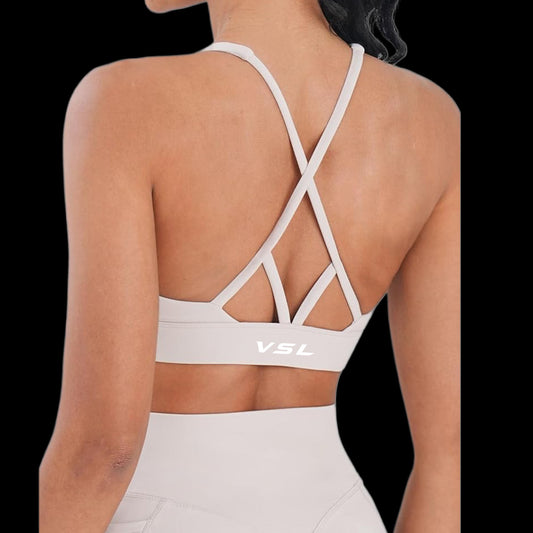 VSL Off White X Back Sports Bra