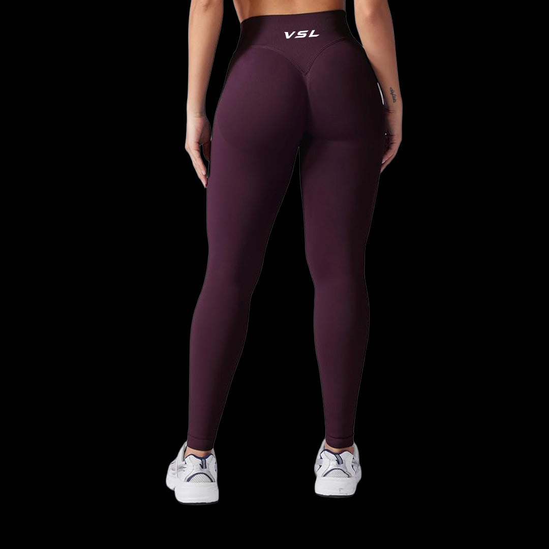 Amplify Wine Leggings