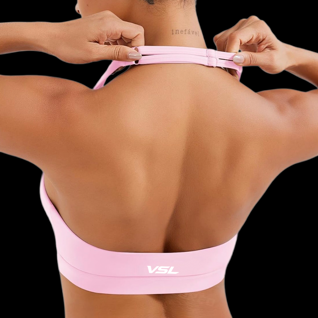 VSL Icy Pink Halter Back