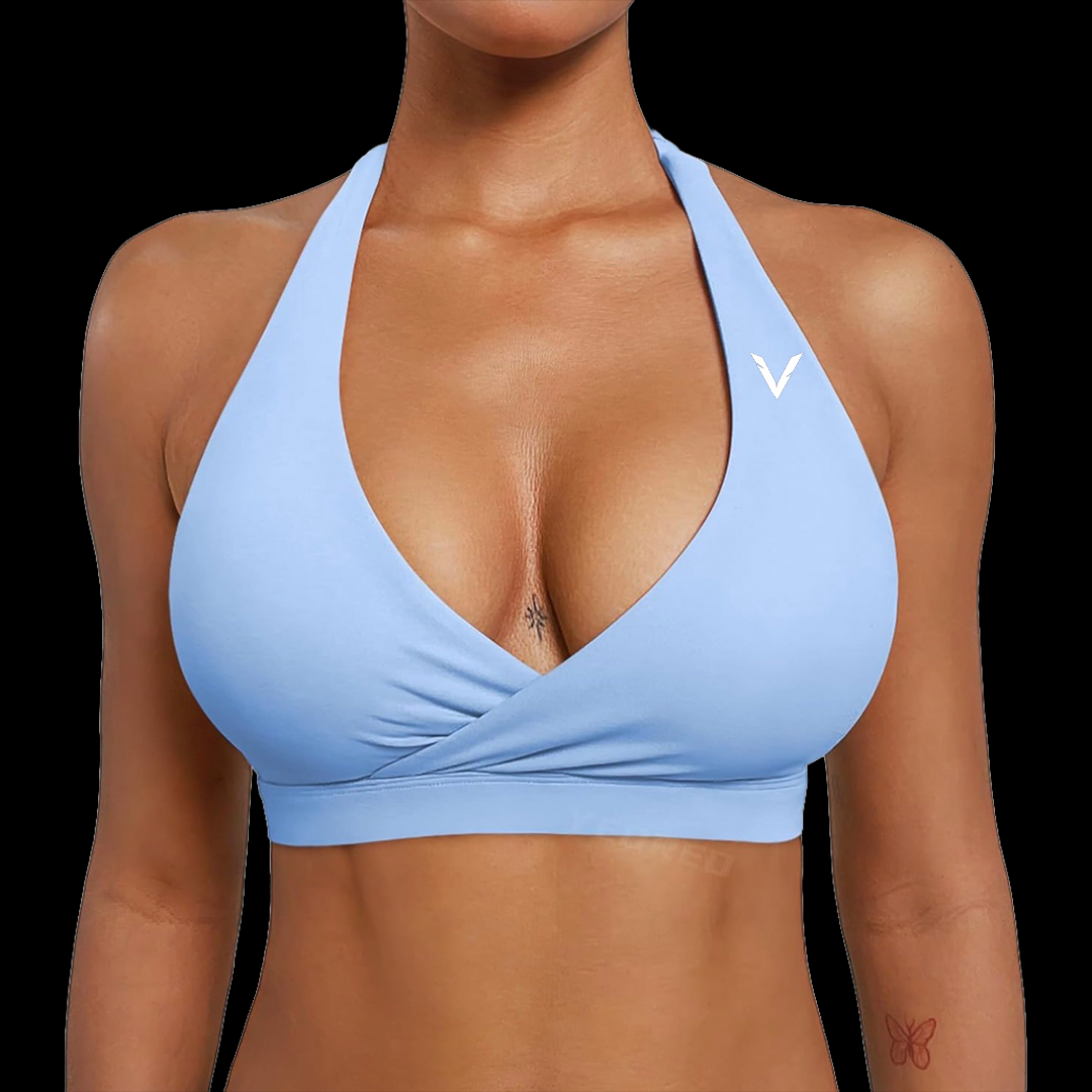 VSL Light Blue Halter Back