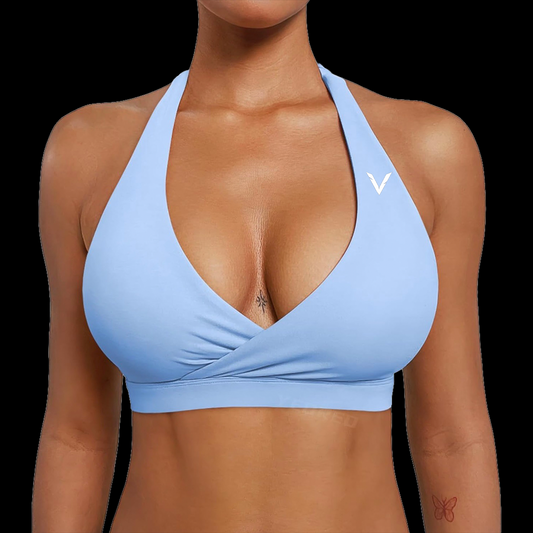 VSL Light Blue Halter Back