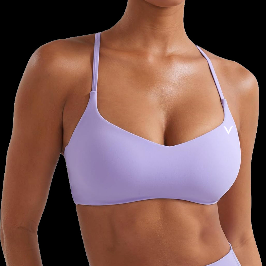VSL Lilac Y Back Sports Bra