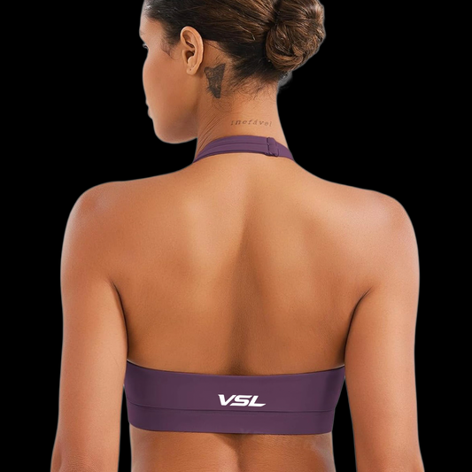 VSL Plum Halter Back